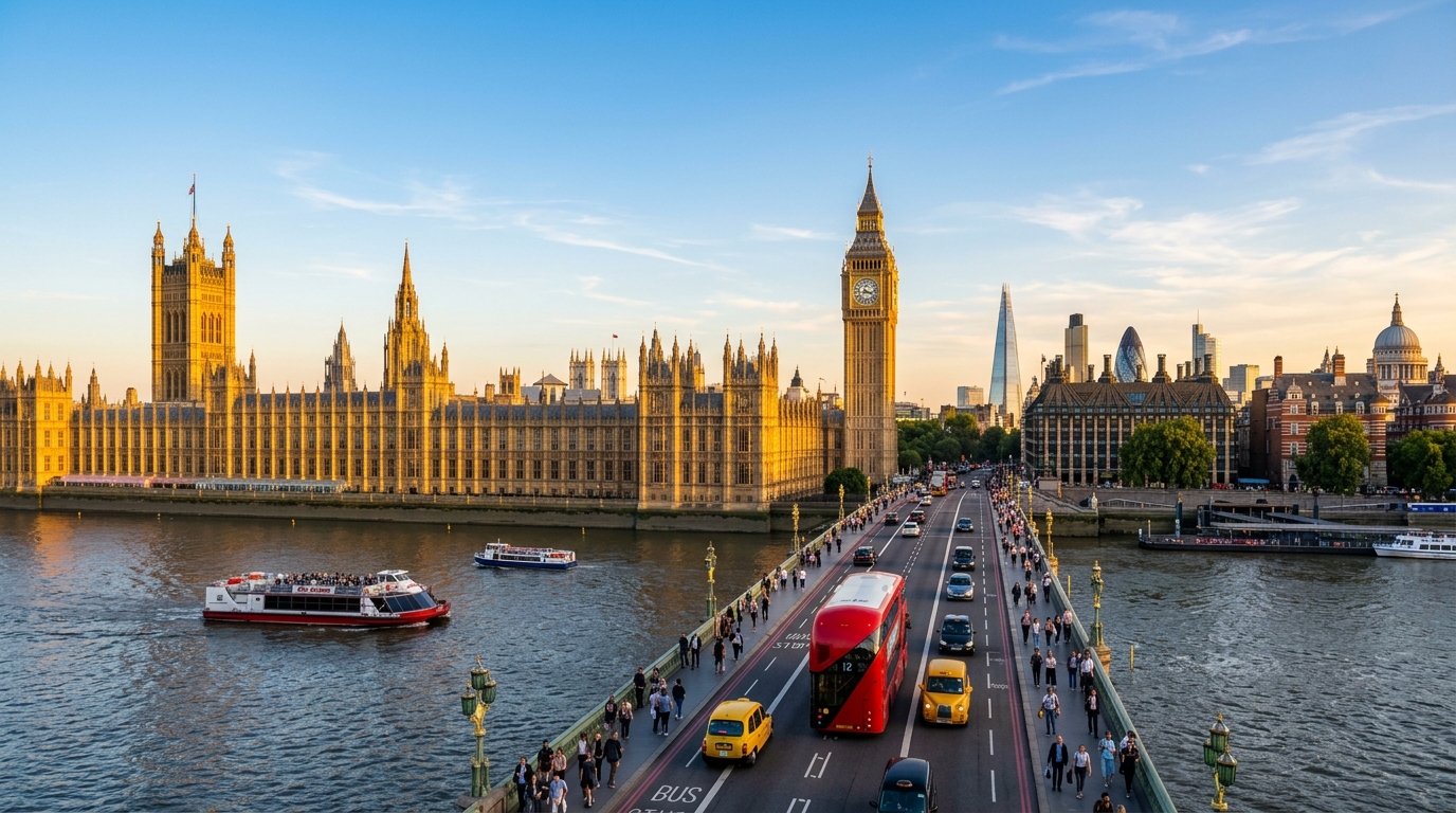 City Tour Londres com Big Ben e Abadia de Westminster