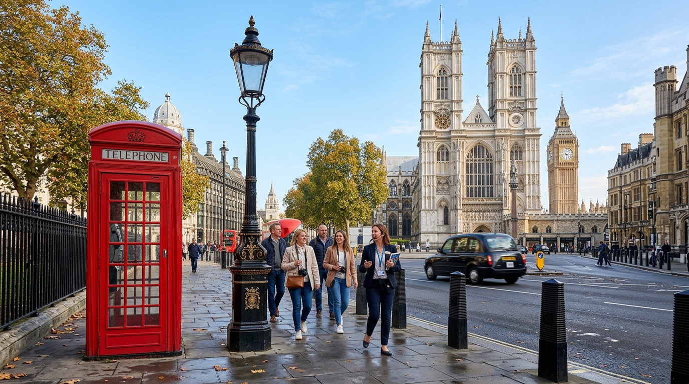 Walking tour em Westminster passando pelo Parlamento e Big Ben